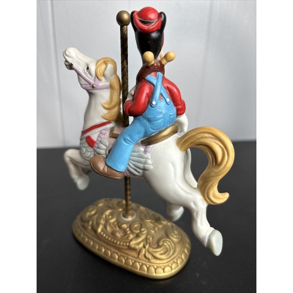 New England Collectors Society Disney Horace Horsecollar Carousel Horse Figurine - Picture 3 of 8